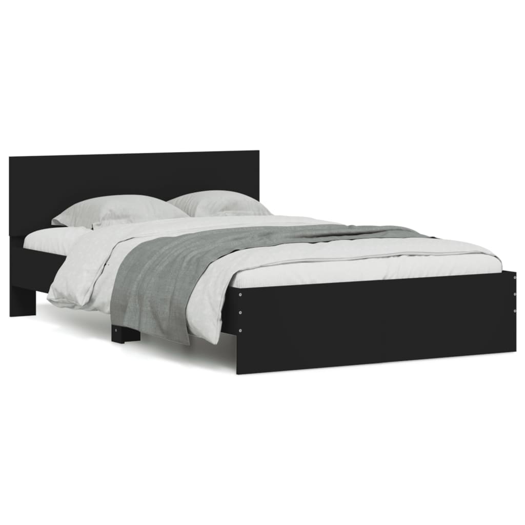 8721012247222_a_en_hd_1 vidaXL Bed Frame without Mattress Black 135x190 cm - Image 2