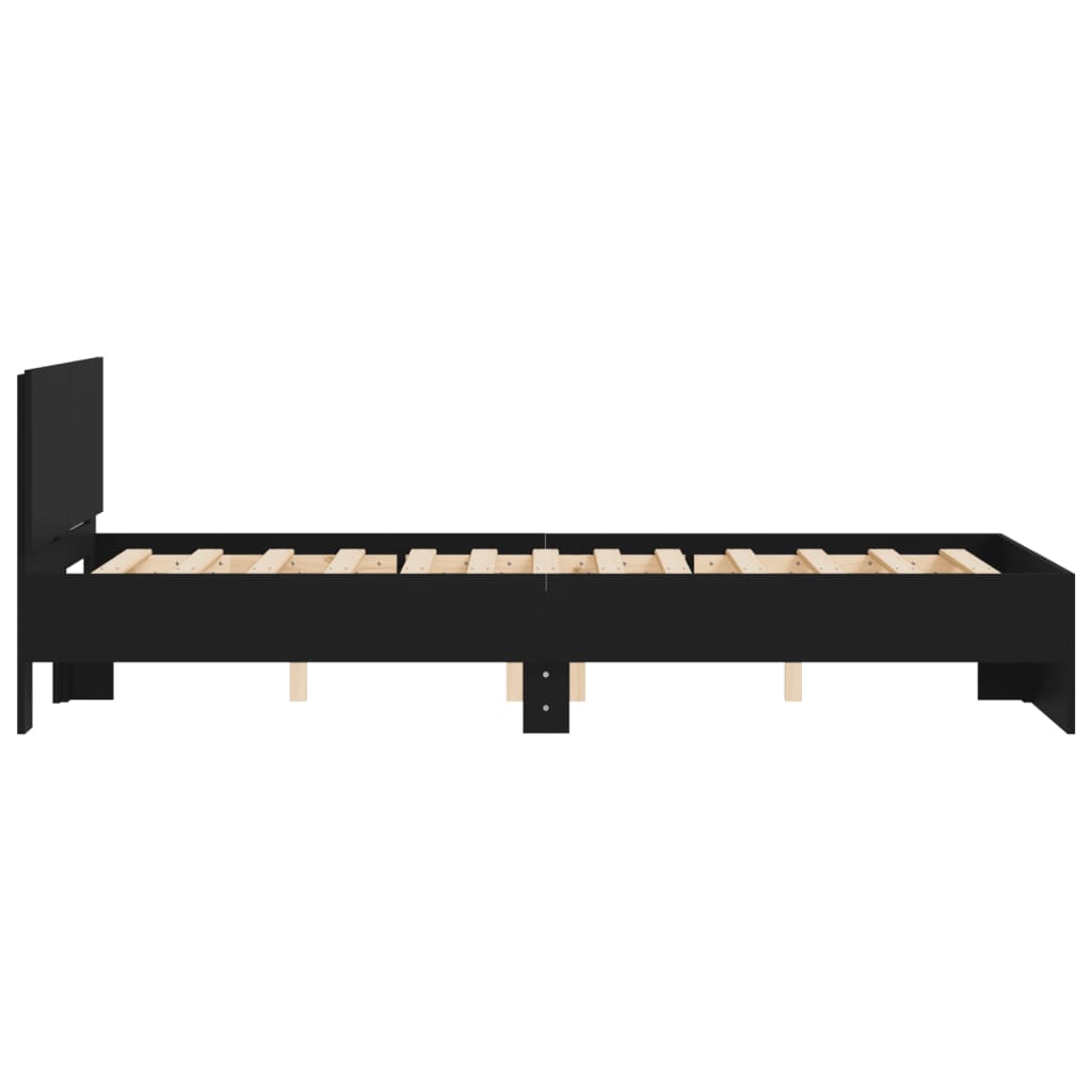 8721012247222_g_en_hd_4 vidaXL Bed Frame without Mattress Black 135x190 cm - Image 6