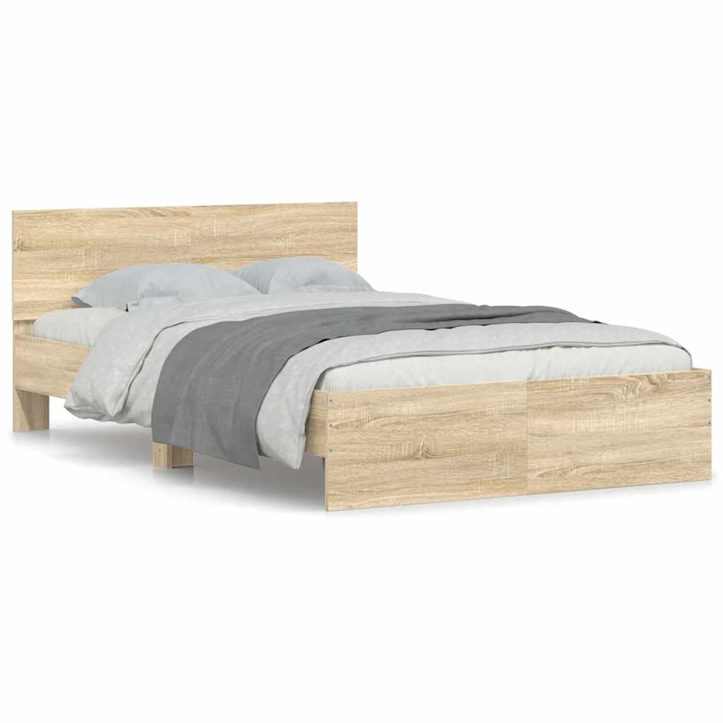 8721012247239_a_en_hd_1 vidaXL Bed Frame without Mattress Sonoma Oak 135x190 cm - Image 2