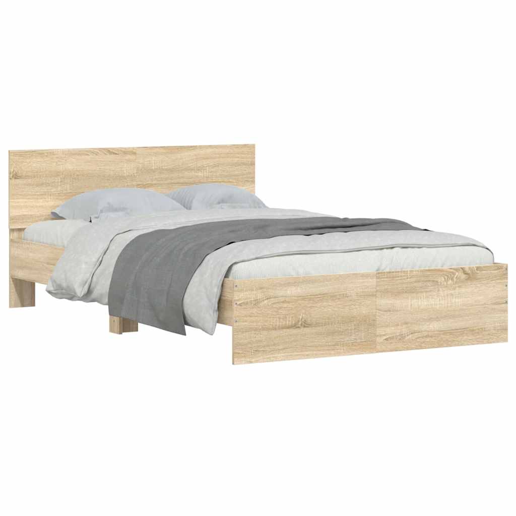 8721012247239_g_en_hd_1 vidaXL Bed Frame without Mattress Sonoma Oak 135x190 cm - Image 3