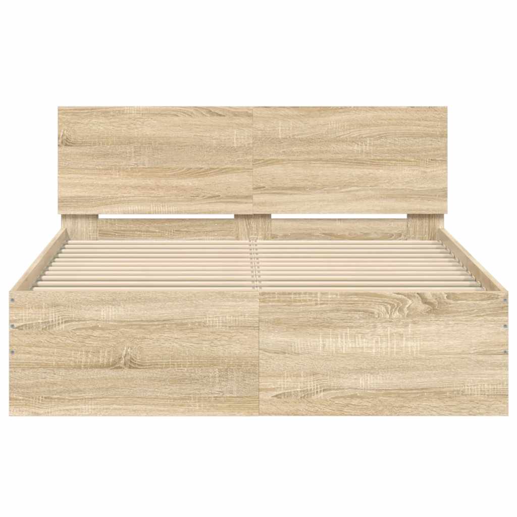 8721012247239_g_en_hd_3 vidaXL Bed Frame without Mattress Sonoma Oak 135x190 cm - Image 5
