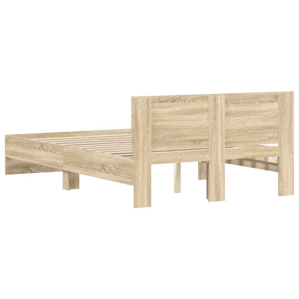 8721012247239_g_en_hd_5 vidaXL Bed Frame without Mattress Sonoma Oak 135x190 cm - Image 7