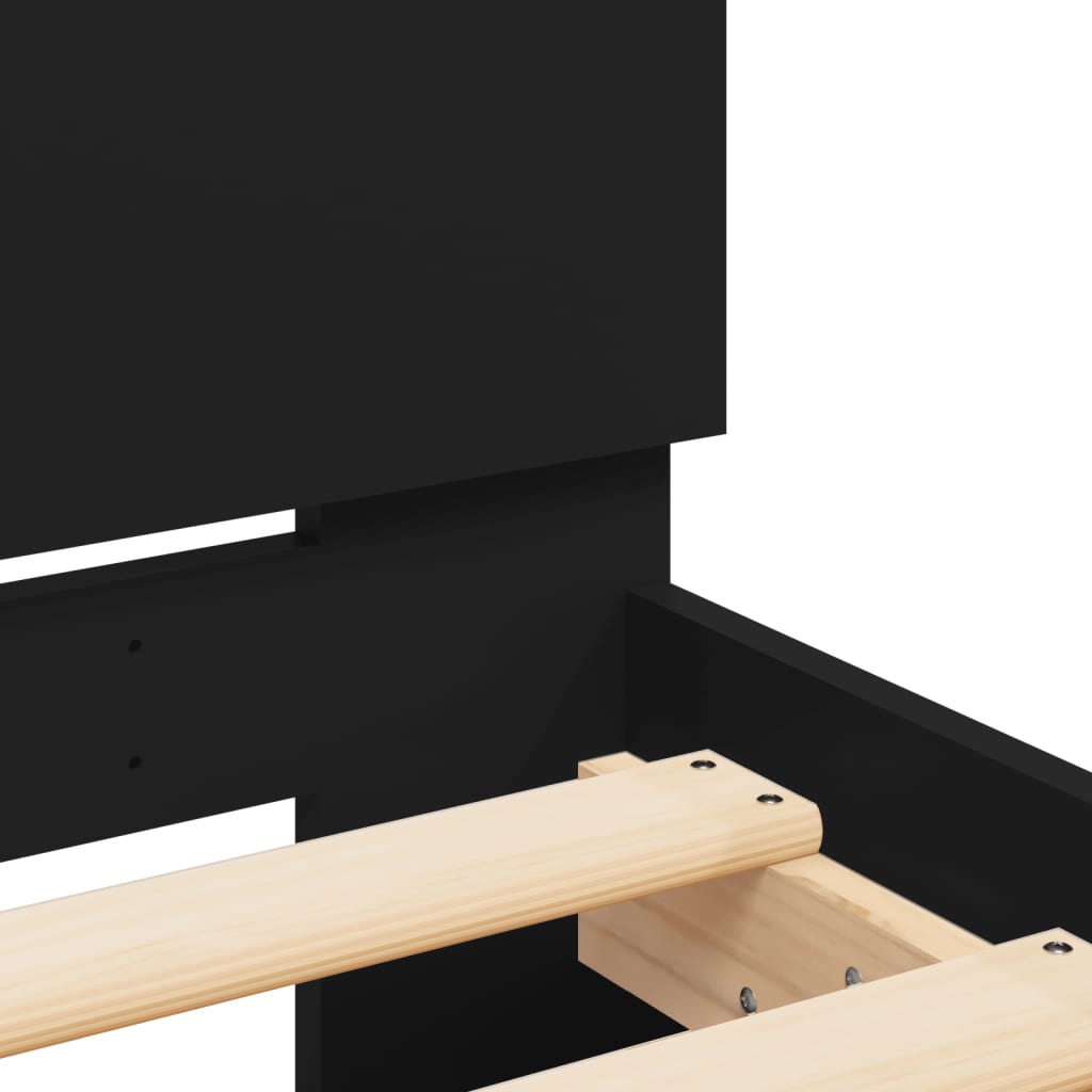 8721012248069_g_en_hd_8 vidaXL Bed Frame with LED without Mattress Black 183x203 cm King - Image 10