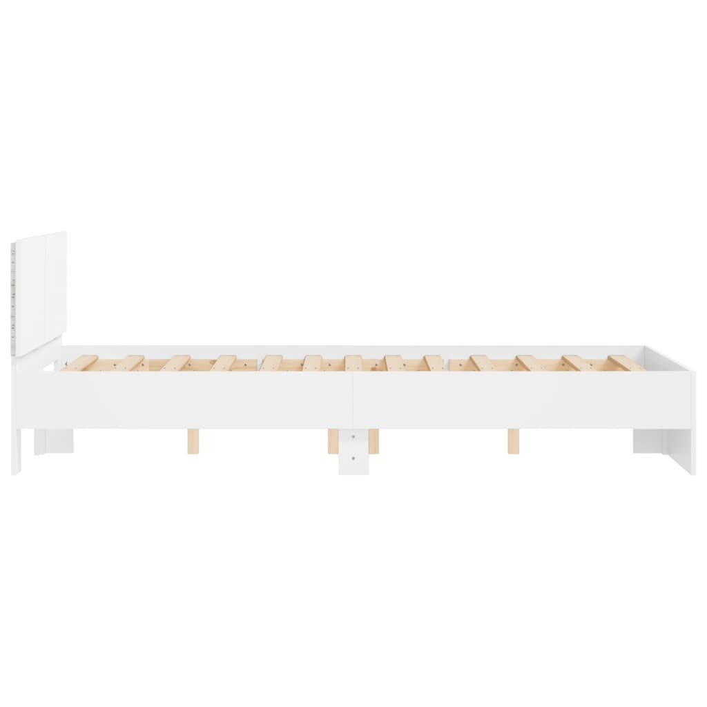 8721012248472_g_en_hd_6 vidaXL Bed Frame with LED without Mattress White 135x190 cm - Image 8