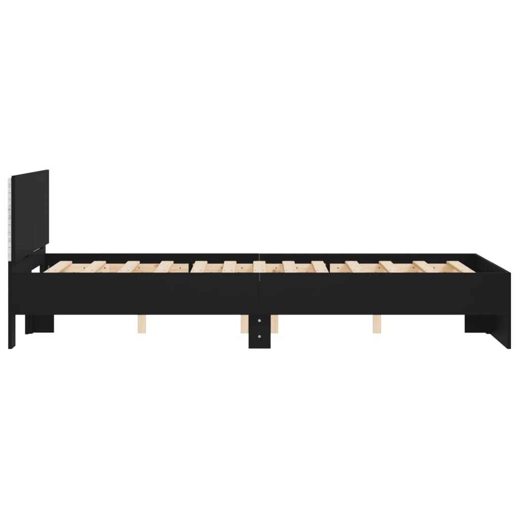 8721012248489_g_en_hd_6 vidaXL Bed Frame with LED without Mattress Black 135x190 cm - Image 8