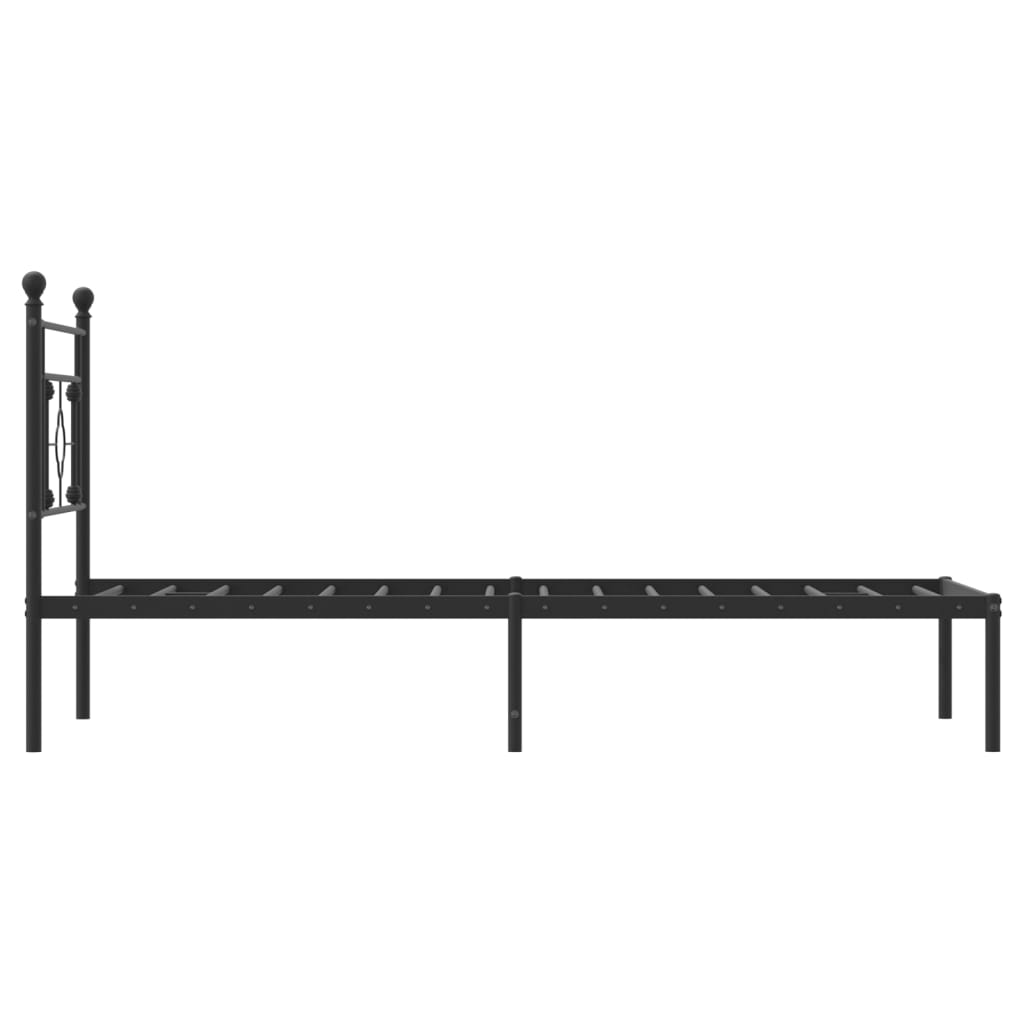 8721012248649_g_en_hd_4 vidaXL Metal Bed Frame without Mattress with Headboard Black 90x190 cm - Image 6