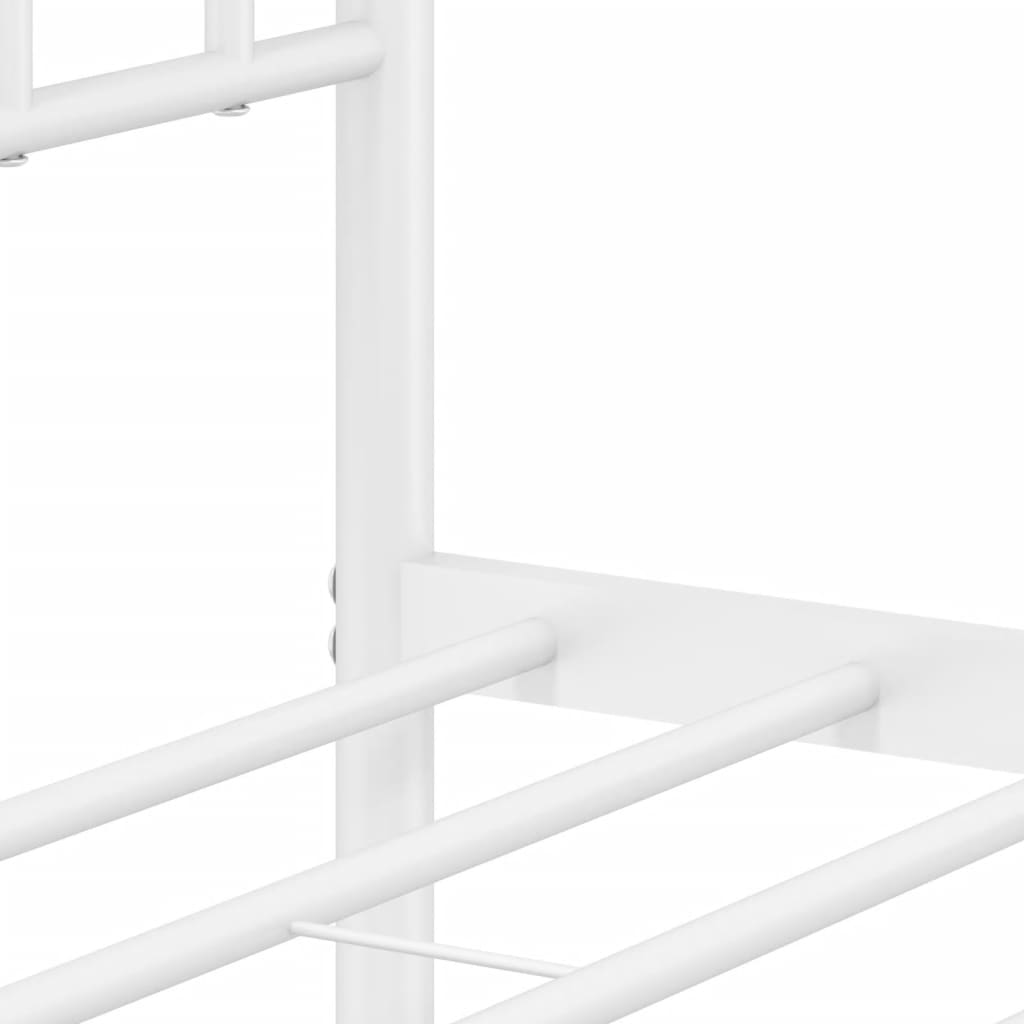 8721012249172_g_en_hd_8 vidaXL Metal Bed Frame without Mattress with Headboard White 107x203 cm King Single - Image 10