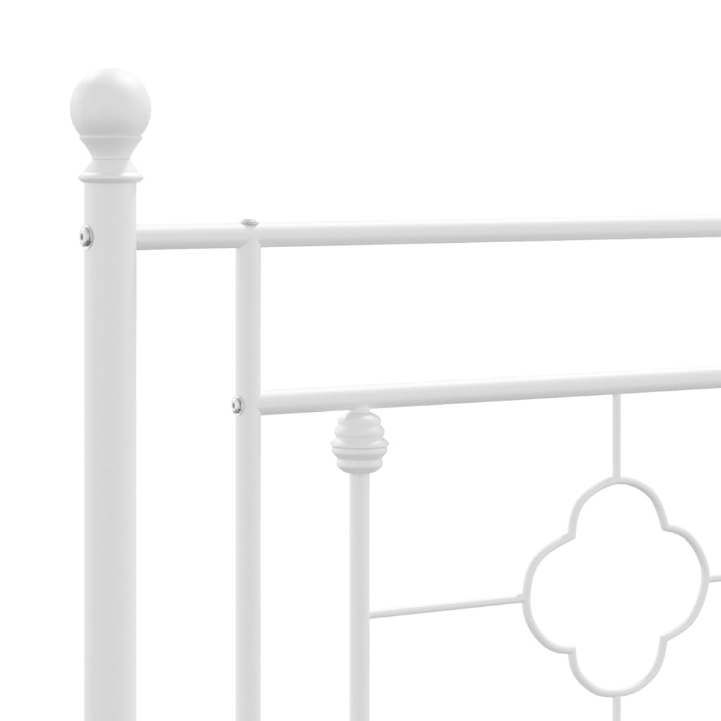 8721012249387_g_en_hd_6 vidaXL Metal Bed Frame without Mattress with Footboard White 135x190 cm - Image 8