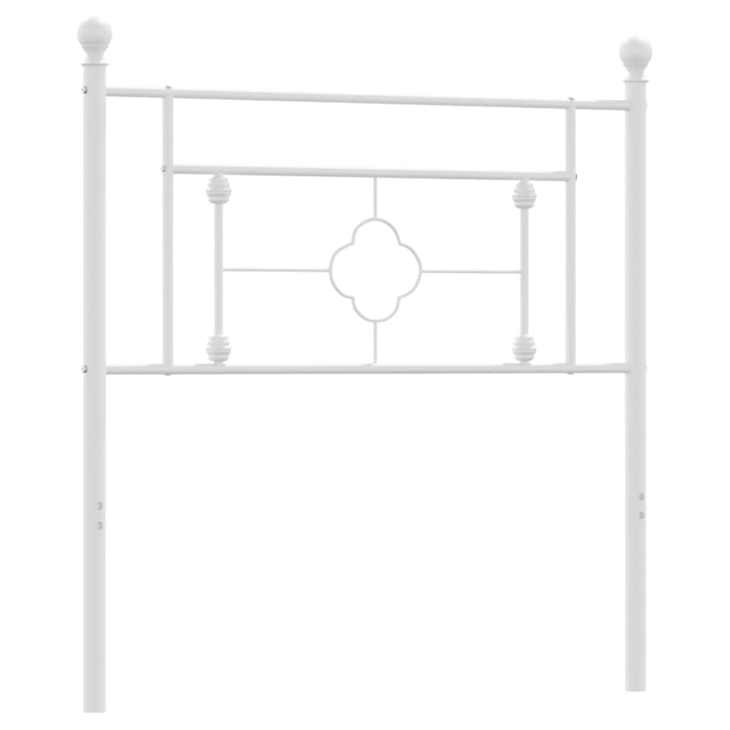 8721012249493_a_en_hd_1 vidaXL Metal Headboard White 90 cm - Image 2