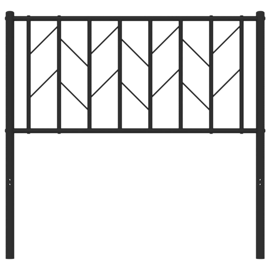 8721012249981_g_en_hd_2 vidaXL Metal Headboard Black 90 cm - Image 4