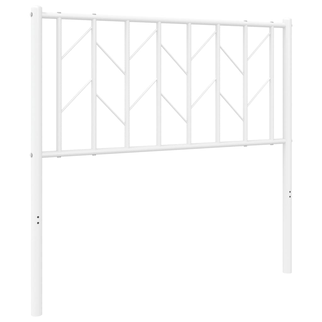 8721012250475_a_en_hd_1 vidaXL Metal Headboard White 90 cm - Image 2