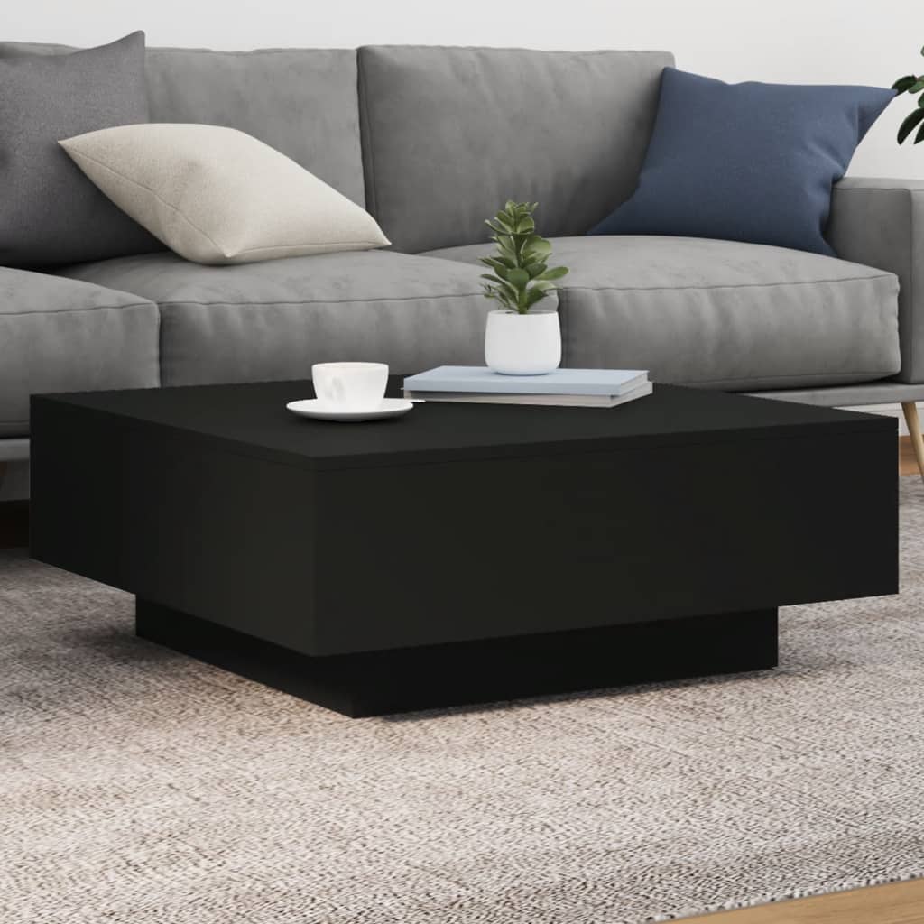8721012251731_m_en_hd_1 vidaXL Coffee Table with LED Lights Black 80x80x31 cm - Image 1