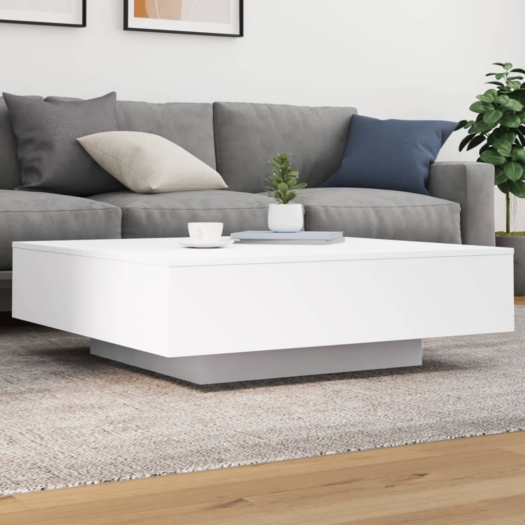 8721012251861_m_en_hd_1 vidaXL Coffee Table with LED Lights White 100x100x31 cm - Image 1