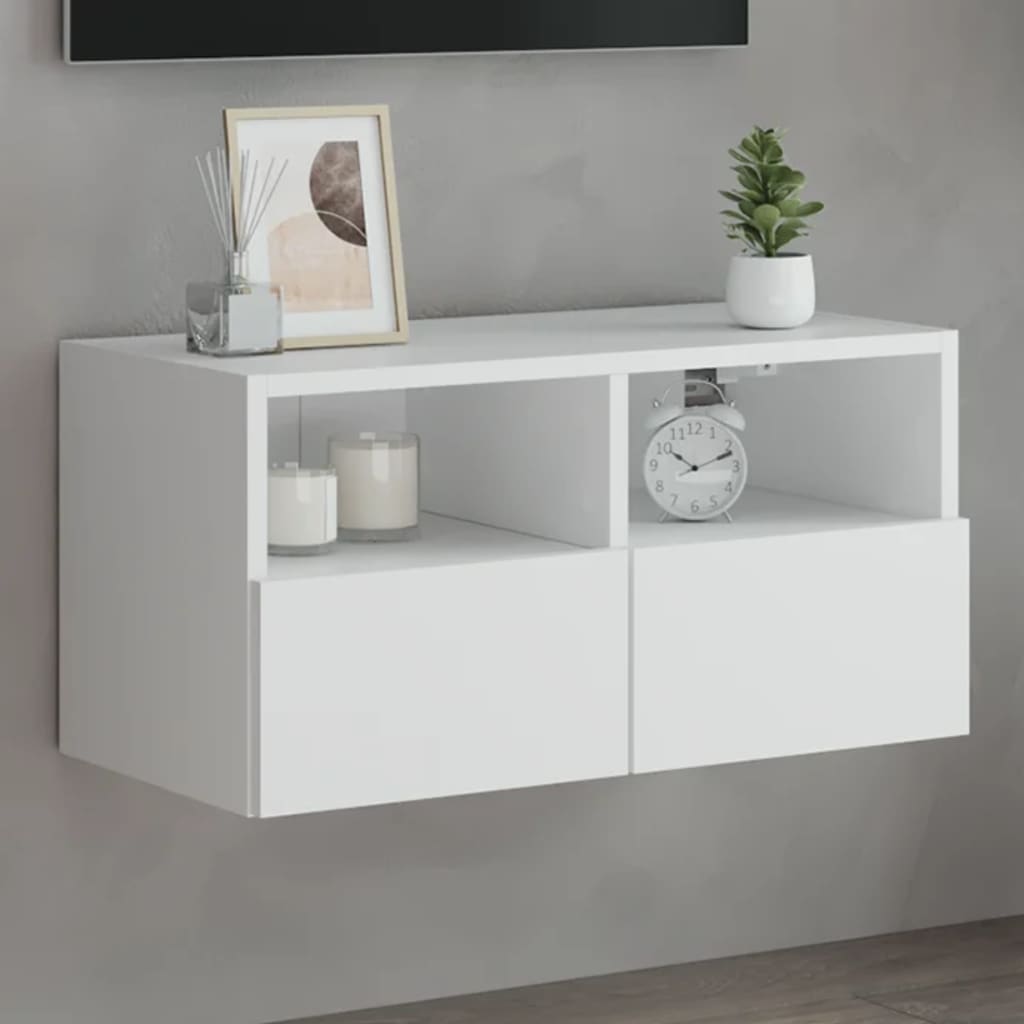 8721012254381_m_en_hd_1 vidaXL TV Wall Cabinet White 60x30x30 cm Engineered Wood - Image 1