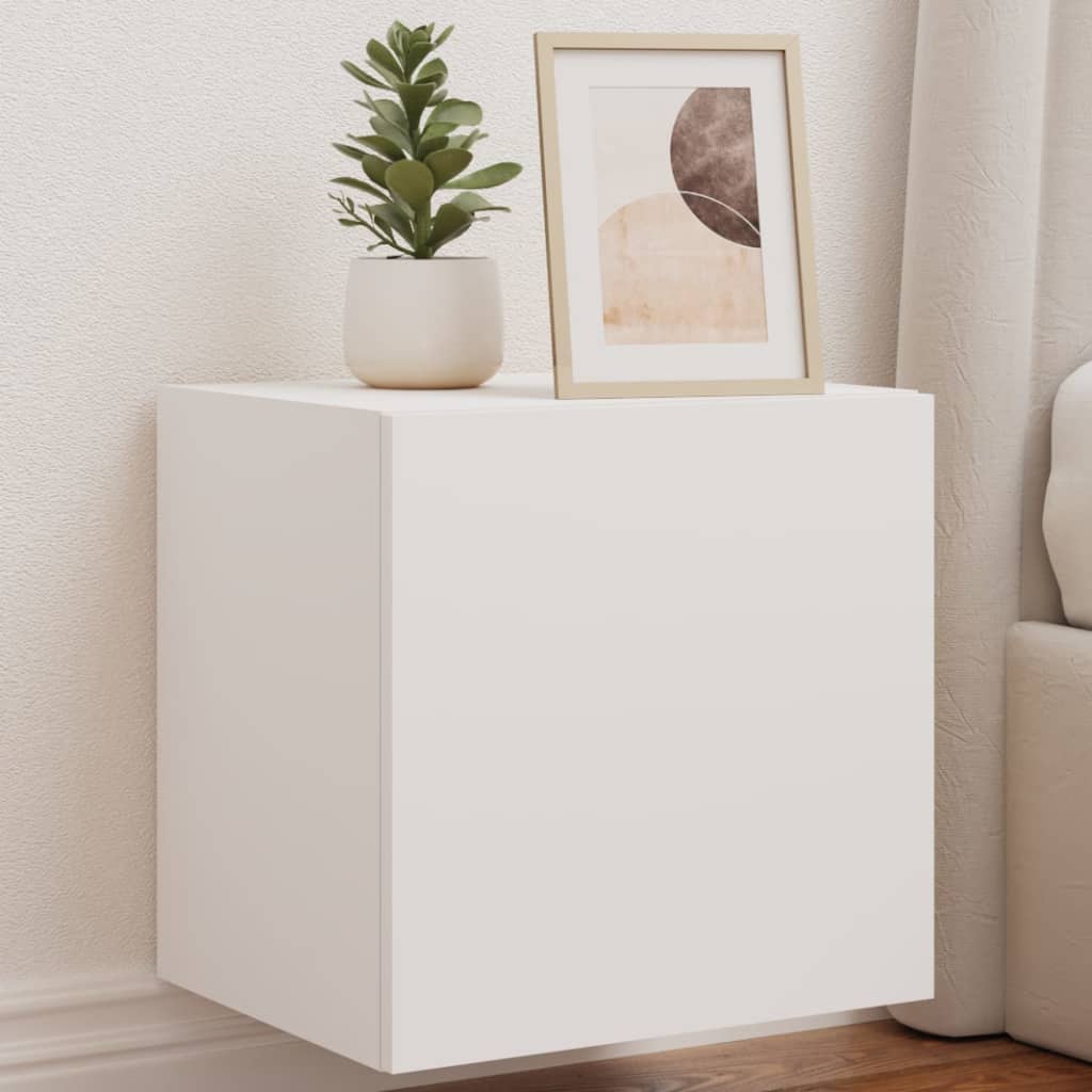 8721012258310_m_en_hd_1 vidaXL TV Wall Cabinets with LED Lights 2 pcs White 40.5x35x40 cm - Image 1