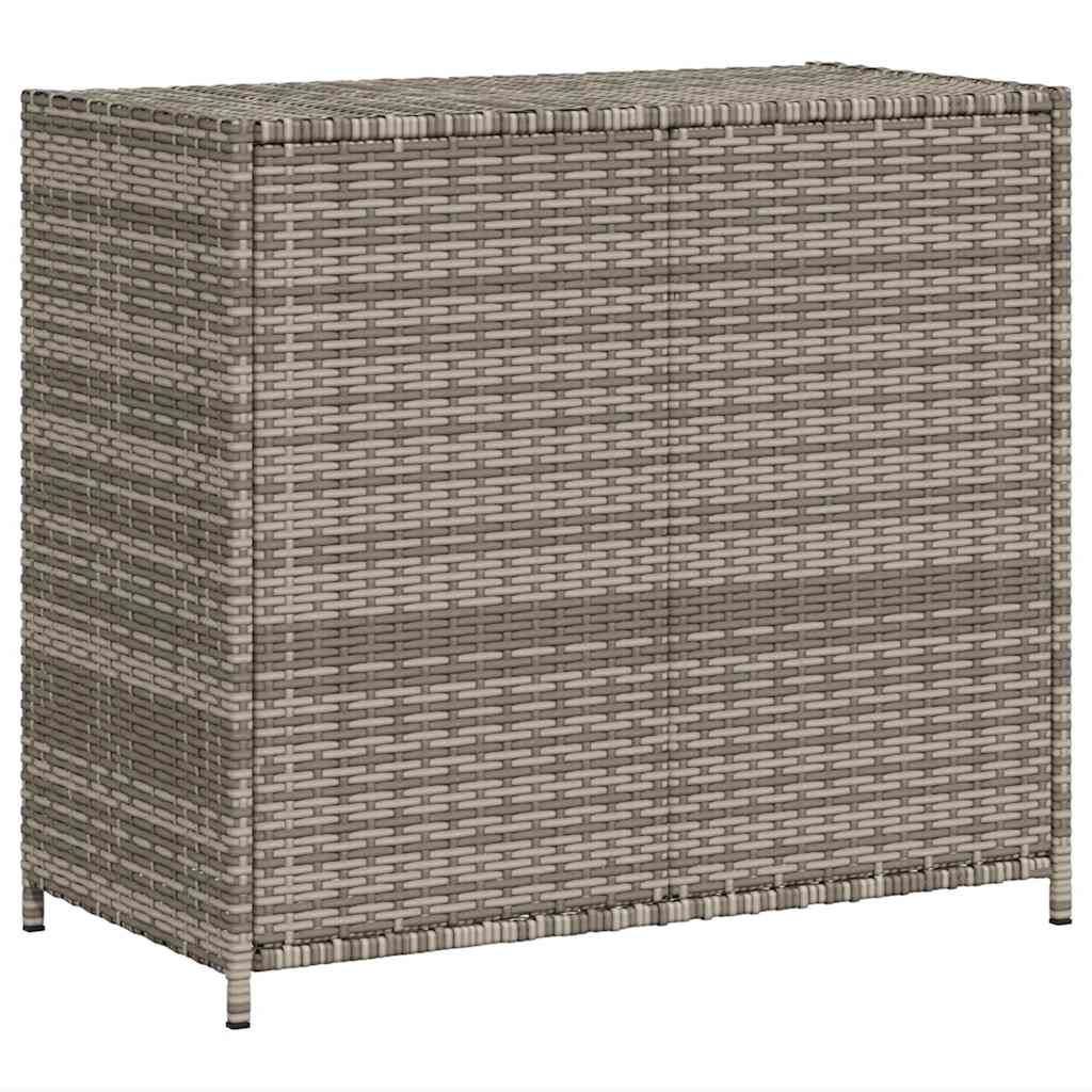 8721012264717_g_en_hd_6 vidaXL Garden Storage Cabinet Grey 83x45x76 cm Poly Rattan - Image 9