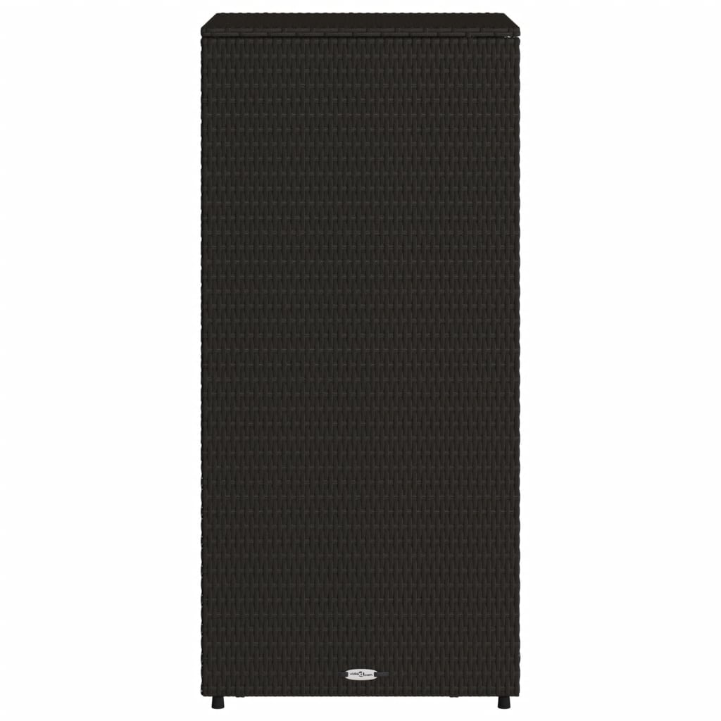 8721012264731_g_en_hd_6 vidaXL Garden Storage Cabinet Black 50x55x115 cm Poly Rattan - Image 9