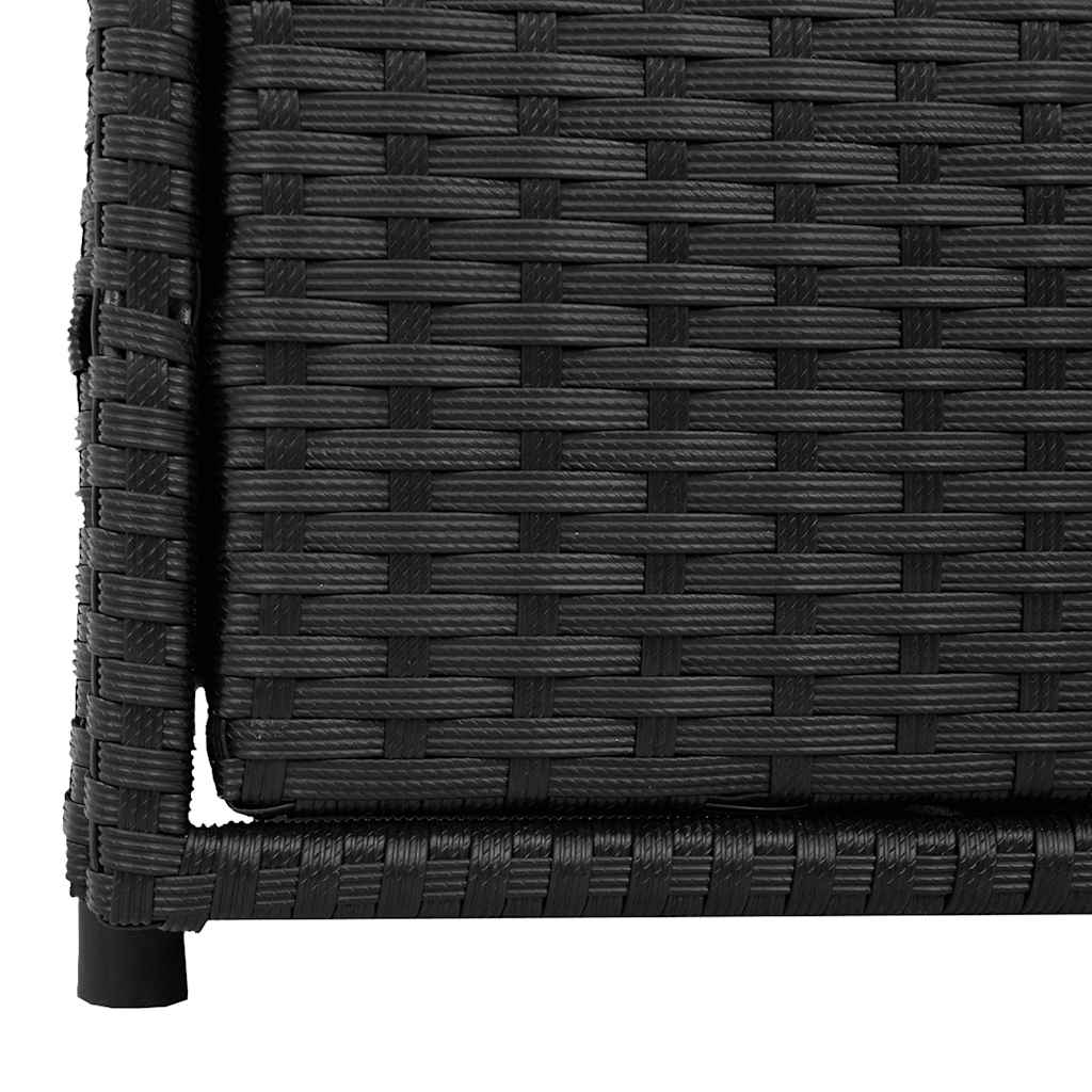 8721012264816_g_en_hd_6 vidaXL Garden Storage Cabinet Black 55x59x69 cm Poly Rattan - Image 9