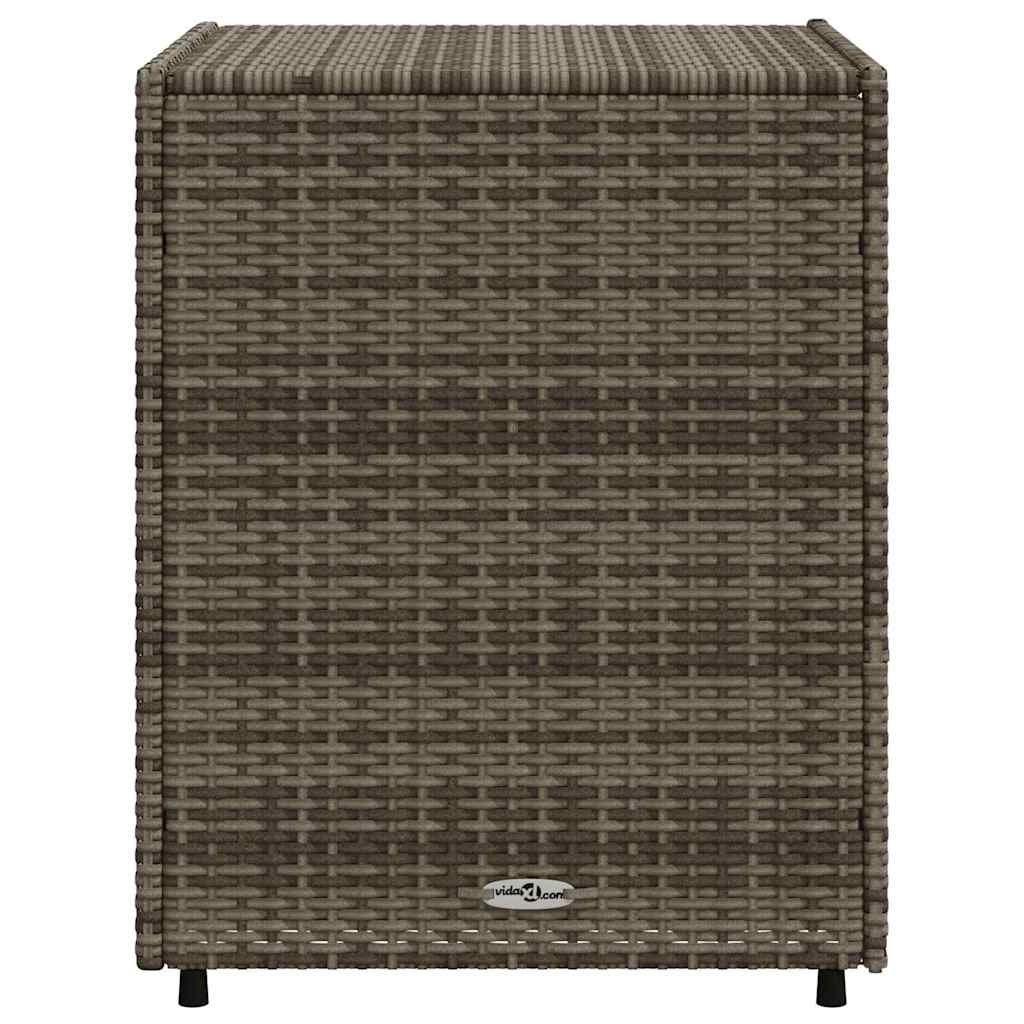 8721012264830_g_en_hd_4 vidaXL Garden Storage Cabinet Grey 55x59x69 cm Poly Rattan - Image 7