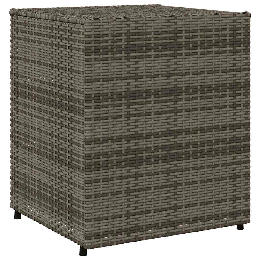 8721012264830_g_en_hd_5 vidaXL Garden Storage Cabinet Grey 55x59x69 cm Poly Rattan - Image 8