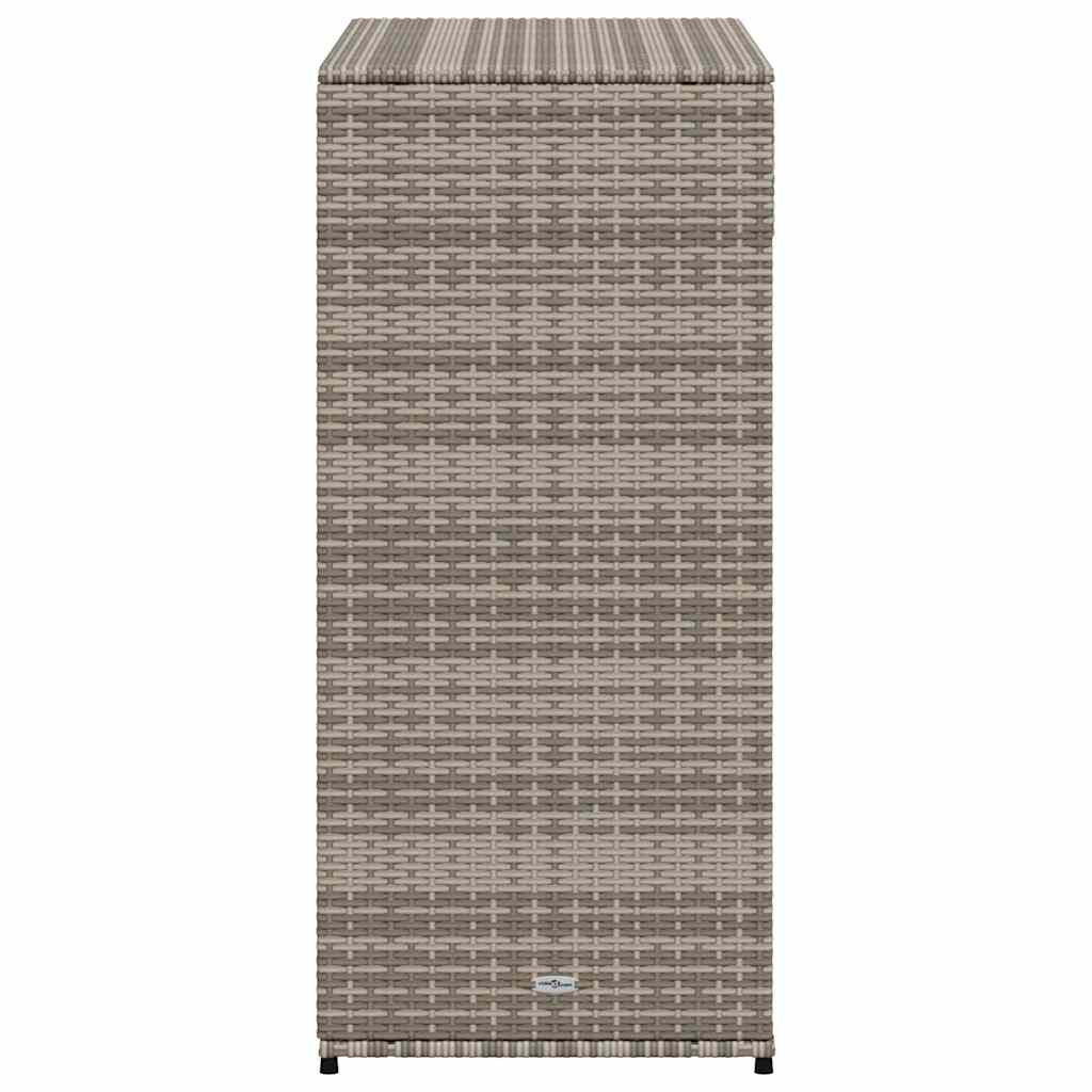 8721012264915_g_en_hd_6 vidaXL Garden Storage Cabinet Grey 105x55x113 cm Poly Rattan - Image 8