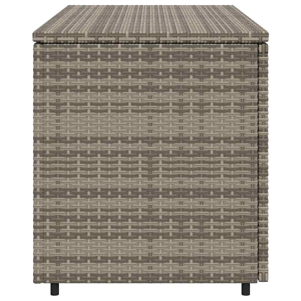 8721012264953_g_en_hd_6 vidaXL Garden Storage Cabinet Grey 110x55x60.5 cm Poly Rattan - Image 8