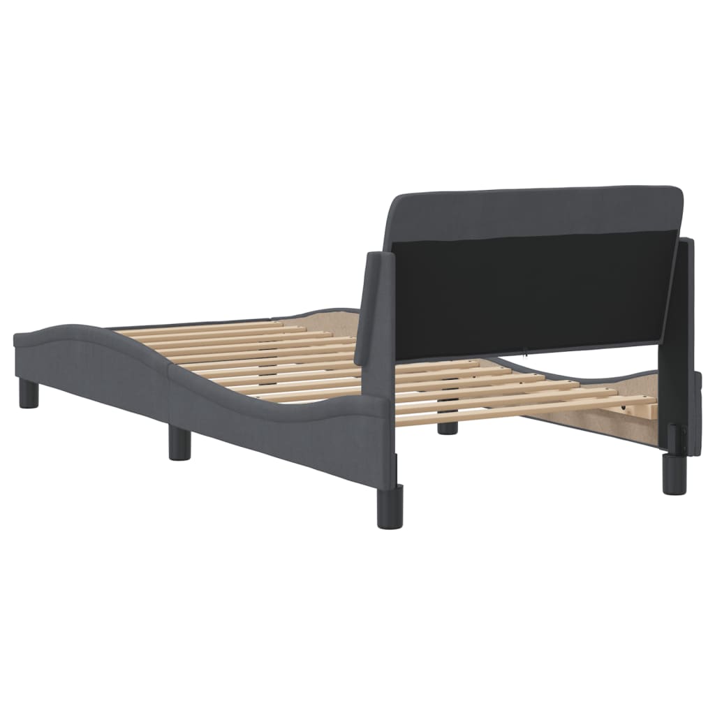 8721012266315_g_en_hd_4 vidaXL Bed Frame "Dover" Dark Grey 90x190 cm Velvet - Image 6