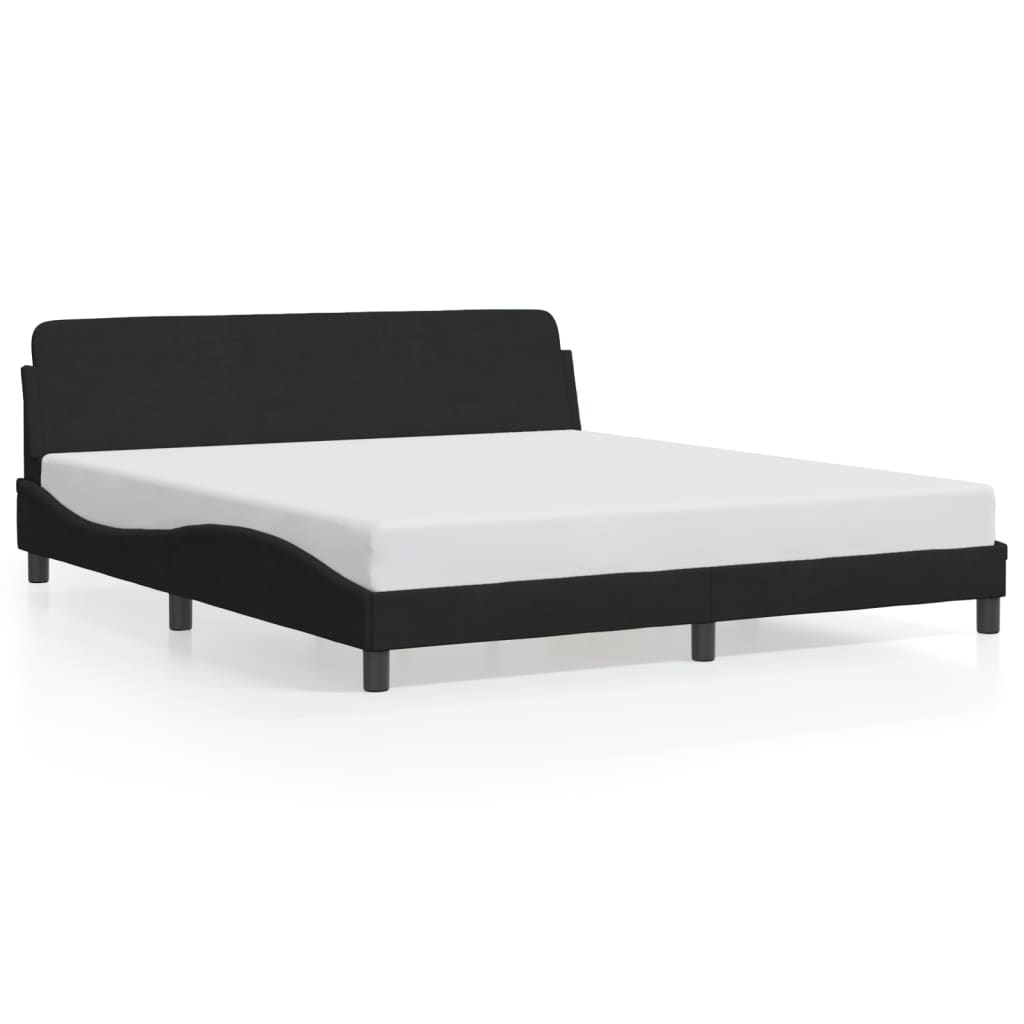 8721012267725_a_en_hd_1 vidaXL Bed Frame "Dover" Black 180x200 cm King Velvet - Image 2