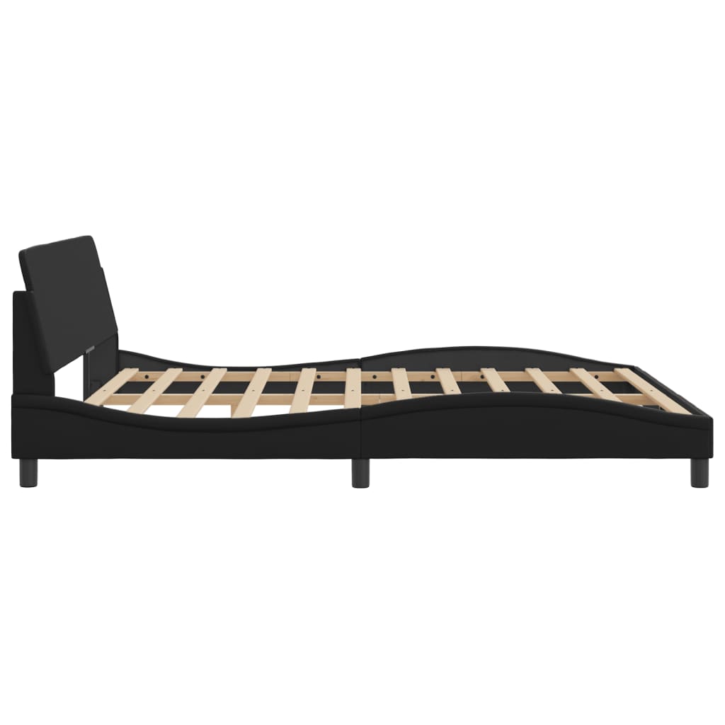 8721012267763_g_en_hd_3 vidaXL Bed Frame "Dover" Black 180x200 cm King Faux Leather - Image 5