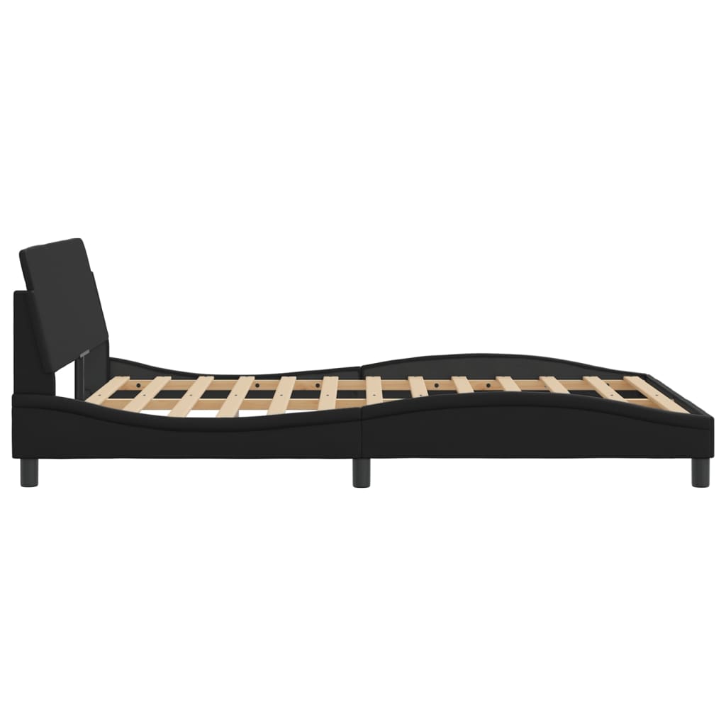 8721012268234_g_en_hd_3 vidaXL Bed Frame "Dover" Black 137x190 cm Double Faux Leather - Image 5