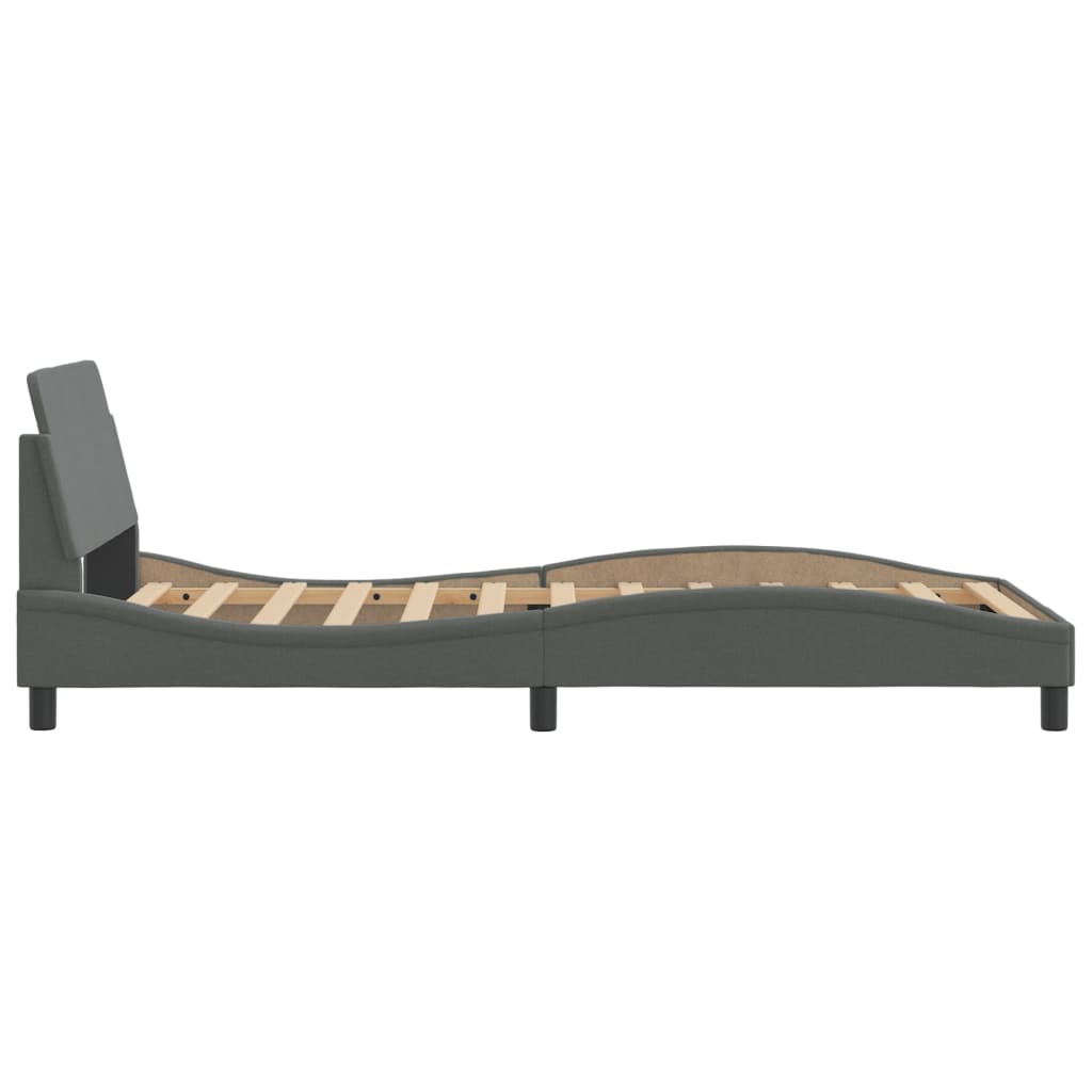 8721012268494_g_en_hd_3 vidaXL Bed Frame "Dover" Dark Grey 107x203 cm King Single Fabric - Image 5
