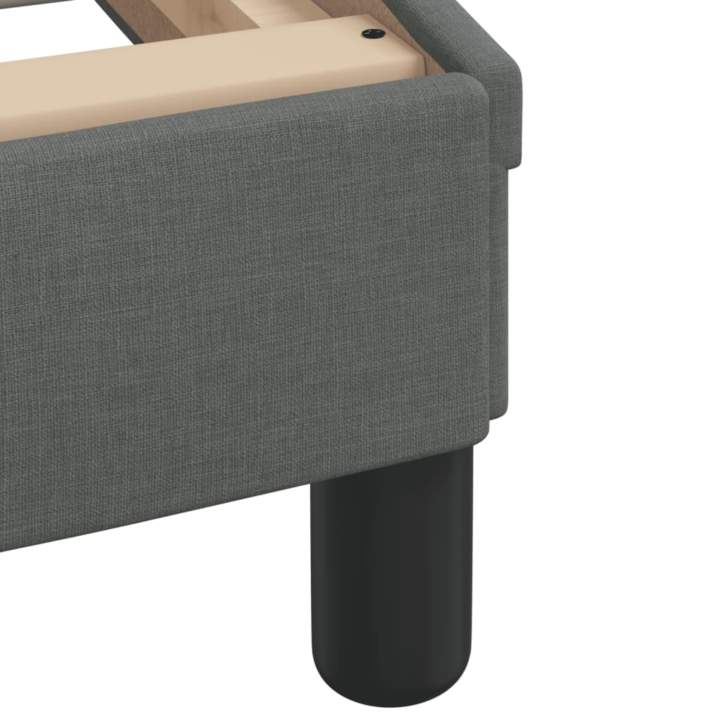 8721012268494_g_en_hd_5 vidaXL Bed Frame "Dover" Dark Grey 107x203 cm King Single Fabric - Image 7