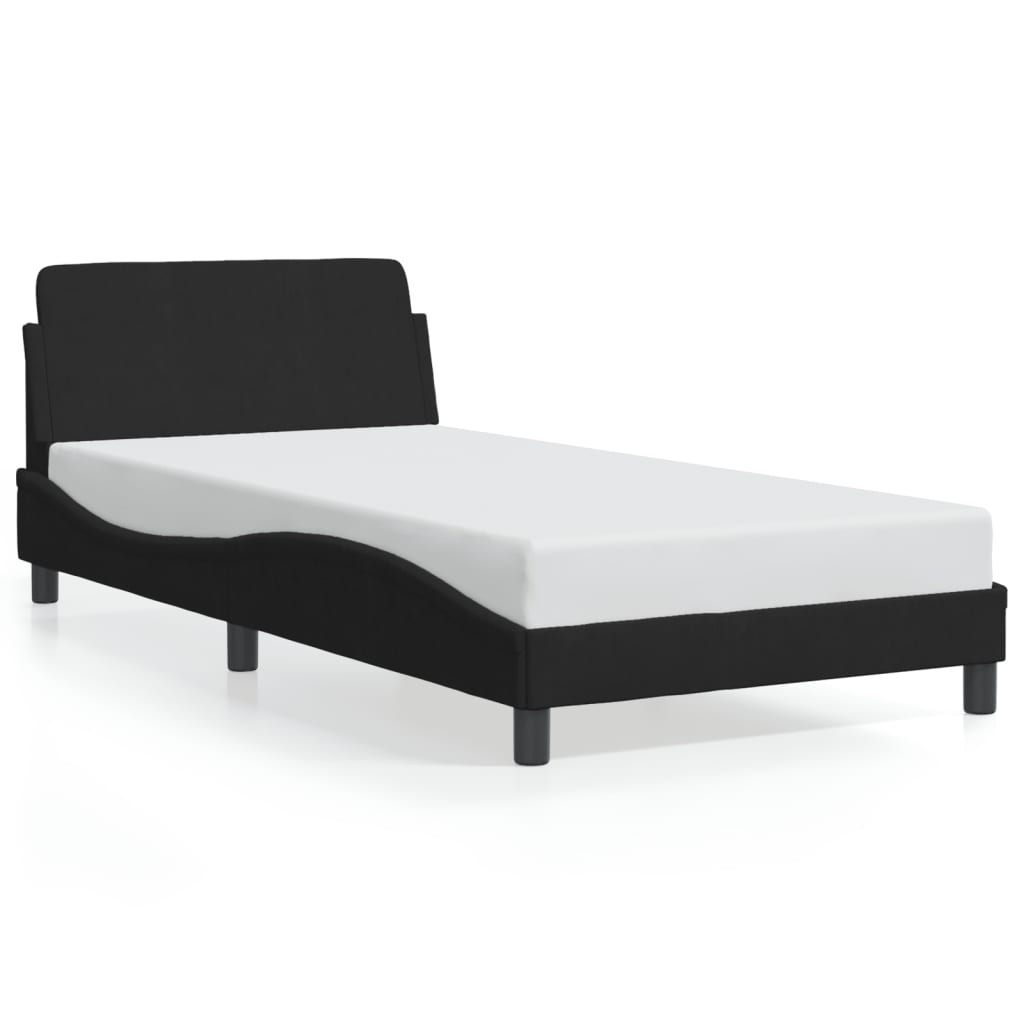 8721012268524_a_en_hd_1 vidaXL Bed Frame "Dover" Black 107x203 cm King Single Velvet - Image 2
