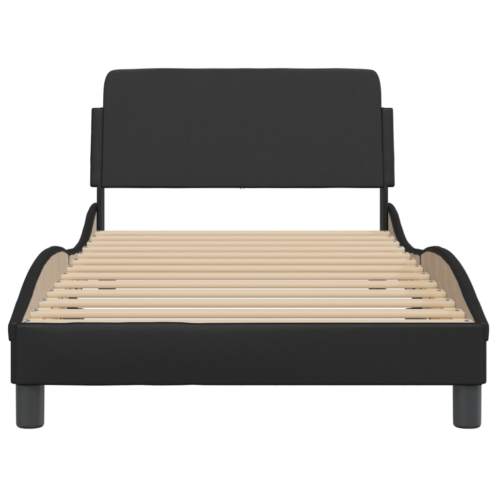 8721012268531_g_en_hd_2 vidaXL Bed Frame "Dover" Black 107x203 cm King Single Faux Leather - Image 4
