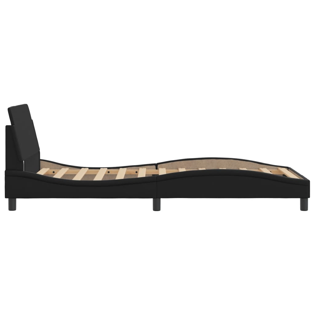 8721012268531_g_en_hd_3 vidaXL Bed Frame "Dover" Black 107x203 cm King Single Faux Leather - Image 5