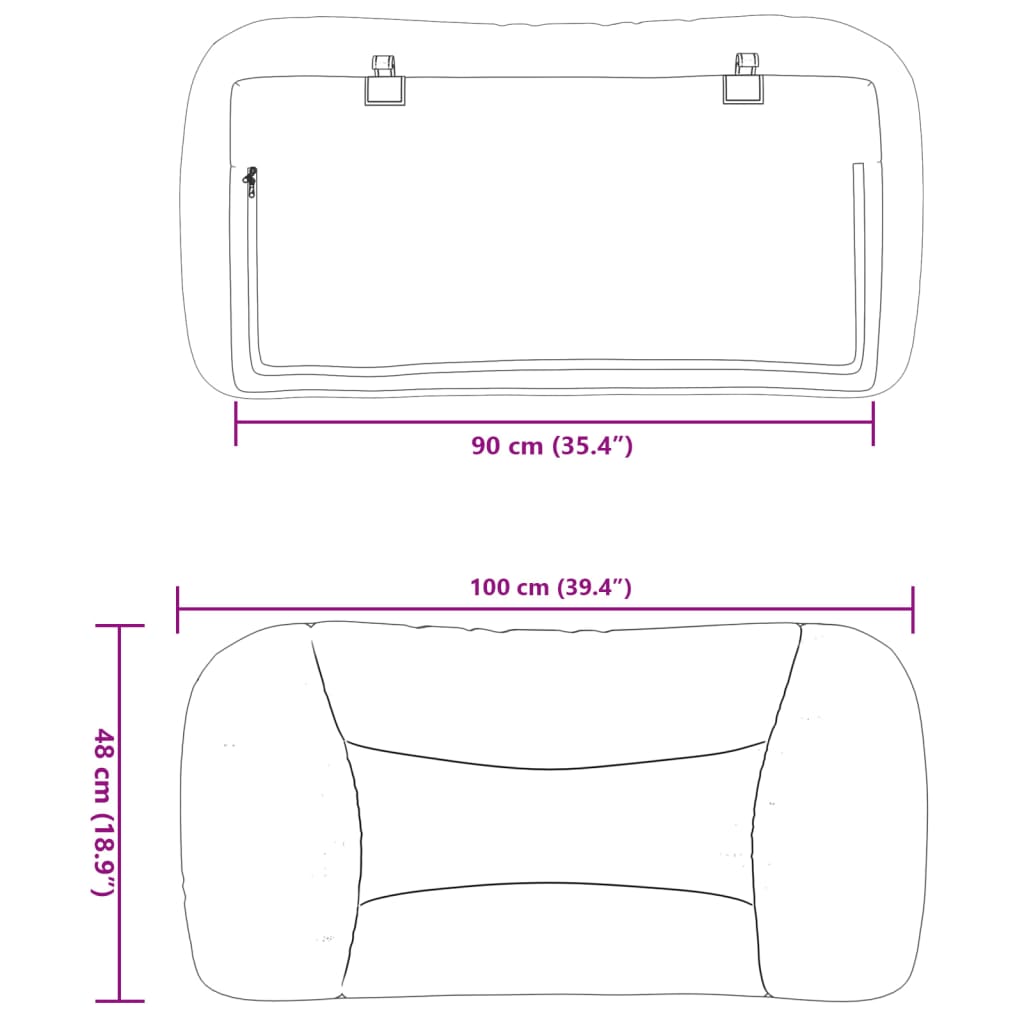 8721012268982_g_en_hd_8 vidaXL Headboard Cushion "Hvar" Black 90 cm Faux Leather - Image 10