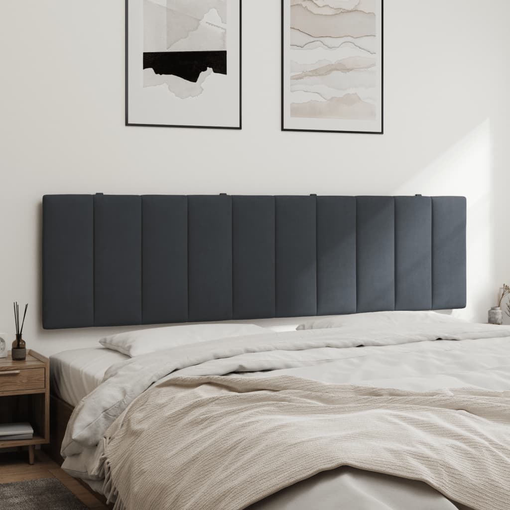 8721012270367_g_en_hd_2 vidaXL Headboard Cushion "Hanko" Dark Grey 180 cm Velvet - Image 4