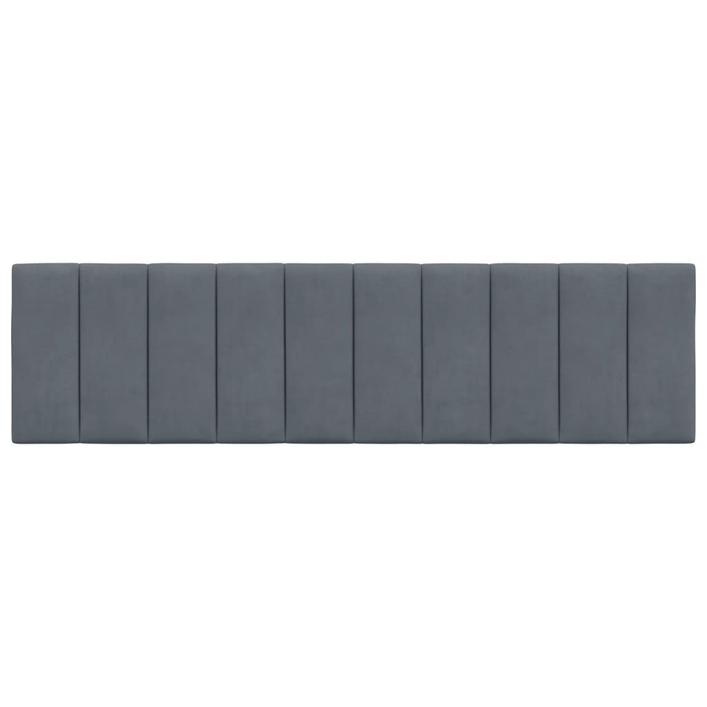 8721012270367_g_en_hd_3 vidaXL Headboard Cushion "Hanko" Dark Grey 180 cm Velvet - Image 5