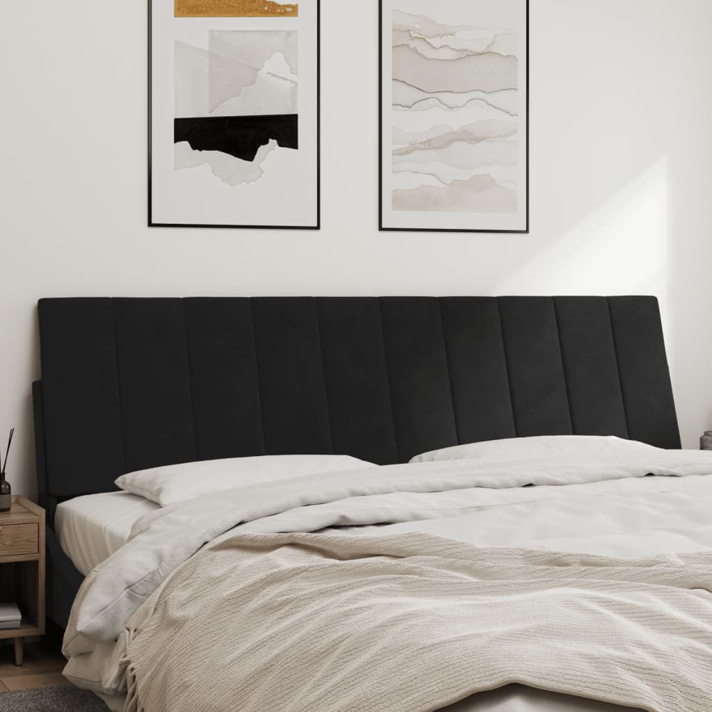 8721012270374_g_en_hd_1 vidaXL Headboard Cushion "Hanko" Black 180 cm Velvet - Image 3