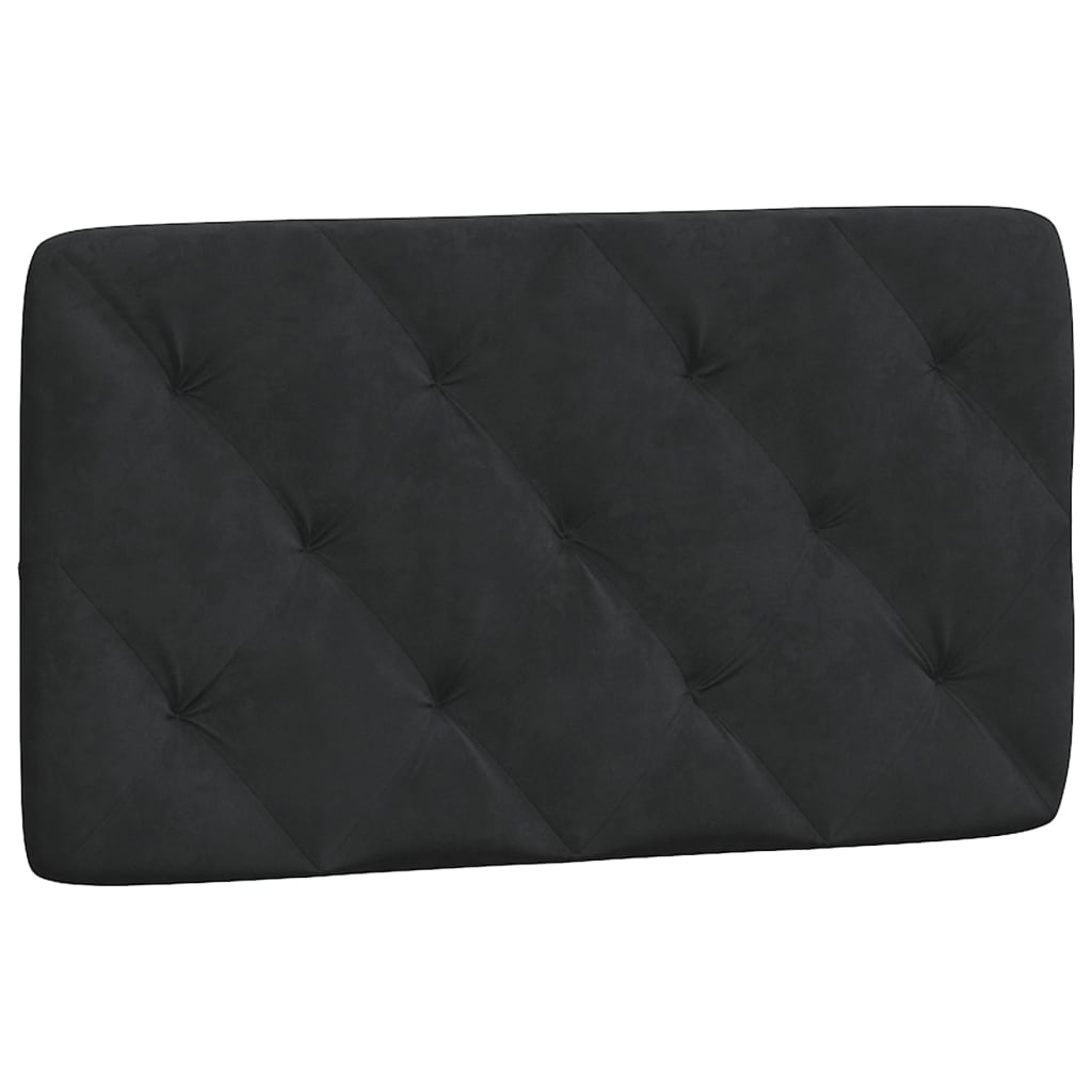 8721012270640_a_en_hd_1 vidaXL Headboard Cushion Black 90 cm Velvet - Image 2