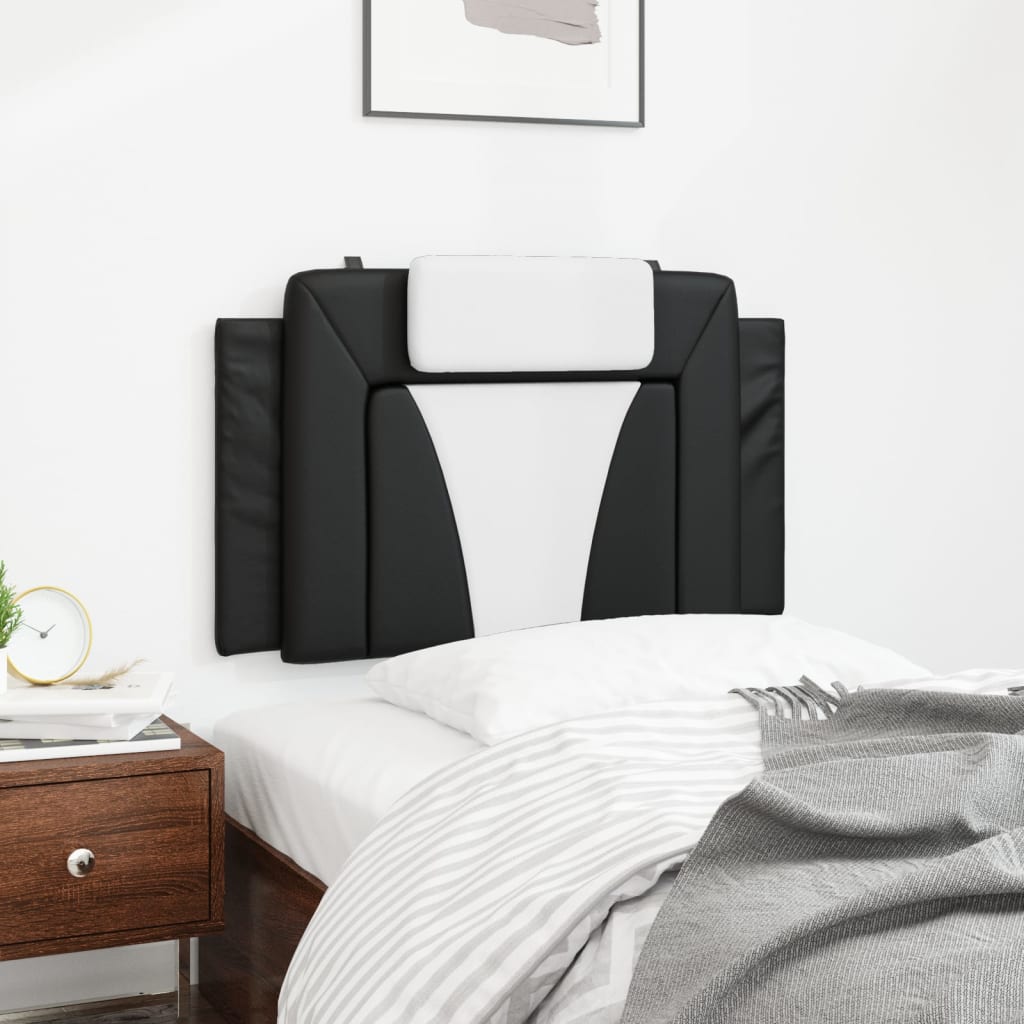 8721012271265_g_en_hd_1 vidaXL Headboard Cushion "Viana" Black and White 90 cm Faux Leather - Image 3