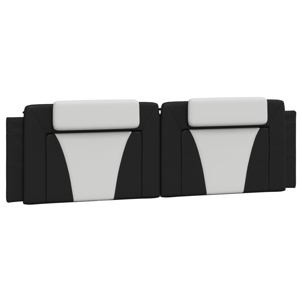 8721012271630_a_en_hd_1 vidaXL Headboard Cushion "Viana" Black and White 180 cm Faux Leather - Image 2