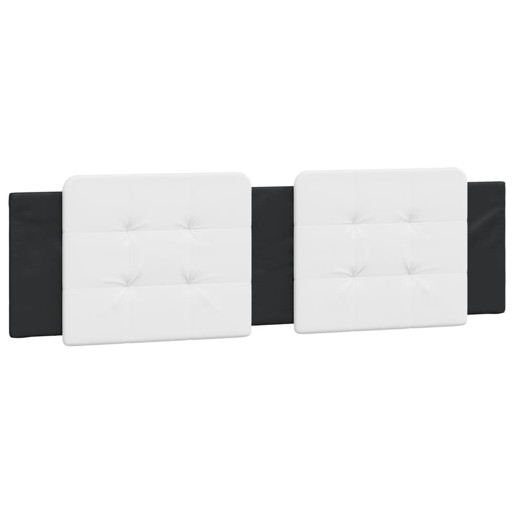 8721012272323_a_en_hd_1 vidaXL Headboard Cushion "Zadar" White and Black 180 cm Faux Leather - Image 2