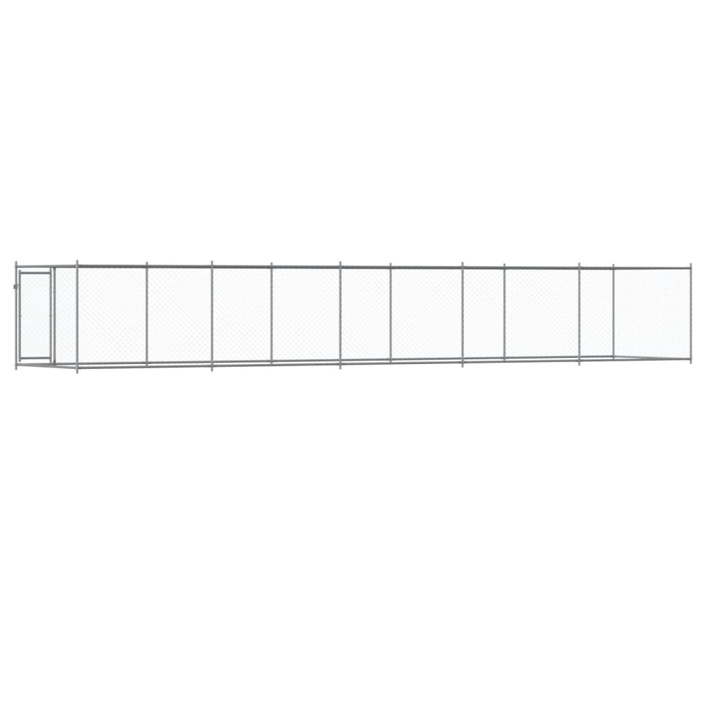 8721012273160_g_en_hd_4 vidaXL Dog Cage with Door Grey 10x2x1.5 m Galvanised Steel - Image 6