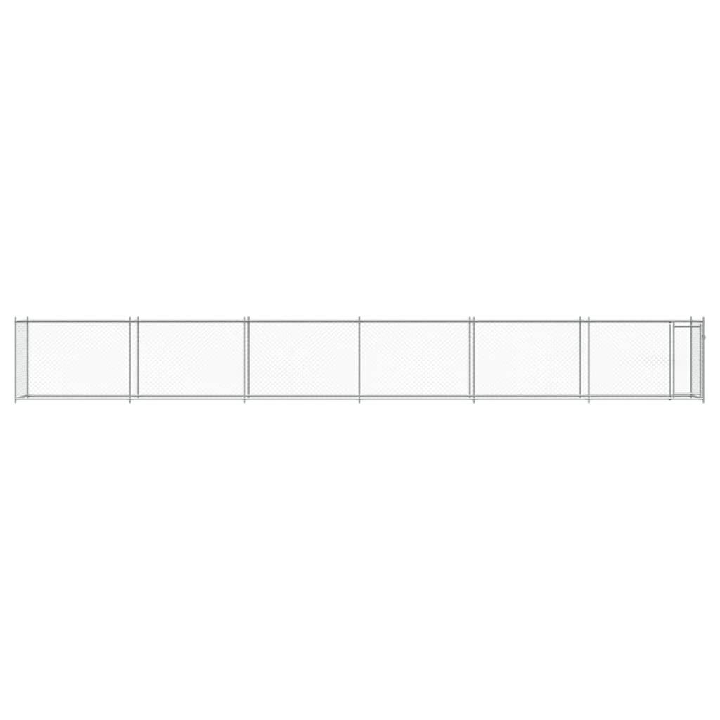 8721012273177_g_en_hd_2 vidaXL Dog Cage with Door Grey 12x2x1.5 m Galvanised Steel - Image 4