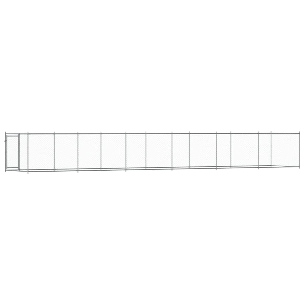 8721012273177_g_en_hd_4 vidaXL Dog Cage with Door Grey 12x2x1.5 m Galvanised Steel - Image 6