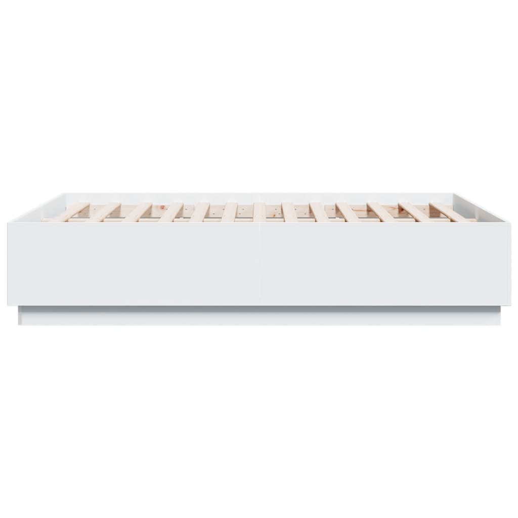 8721012273818_g_en_hd_5 vidaXL Bed Frame with LED without Mattress White 135x190 cm - Image 7