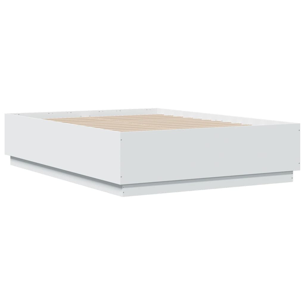 8721012273818_g_en_hd_6 vidaXL Bed Frame with LED without Mattress White 135x190 cm - Image 8