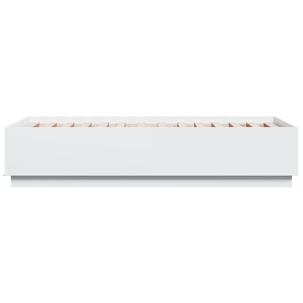 8721012273955_g_en_hd_5 vidaXL Bed Frame with LED without Mattress White 90x190 cm - Image 7