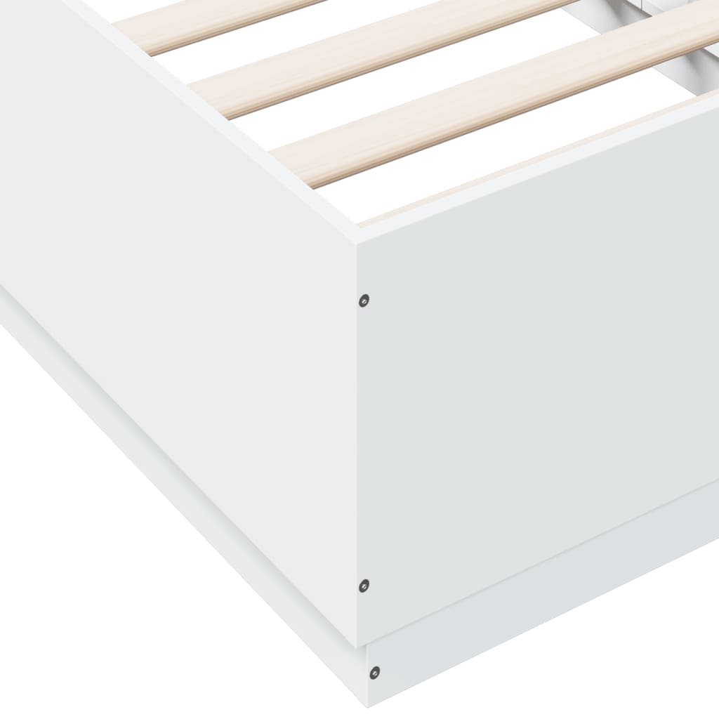 8721012273955_g_en_hd_7 vidaXL Bed Frame with LED without Mattress White 90x190 cm - Image 9